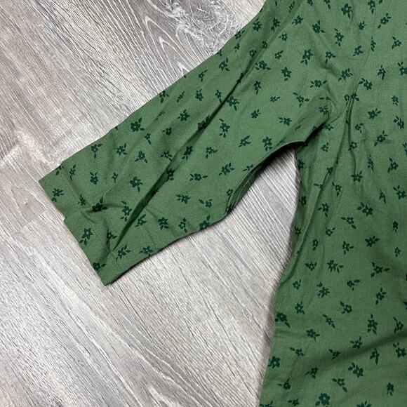 The Nines by Hatch Green Floral Print Maternity Jumpsuit - Size XS - NWT - Picture 7 of 11